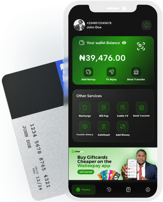 WeliexPay mobile app